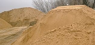 Piasek zasypkowy kopalniany zagęszczenia do fundamentów zasypowy piach