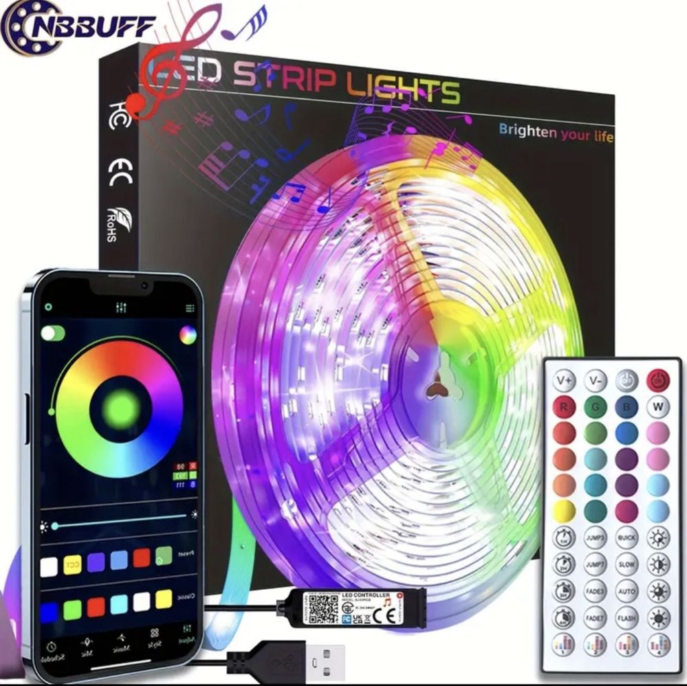LED стрічка Smart (зміна кольорів) — різні довжини
