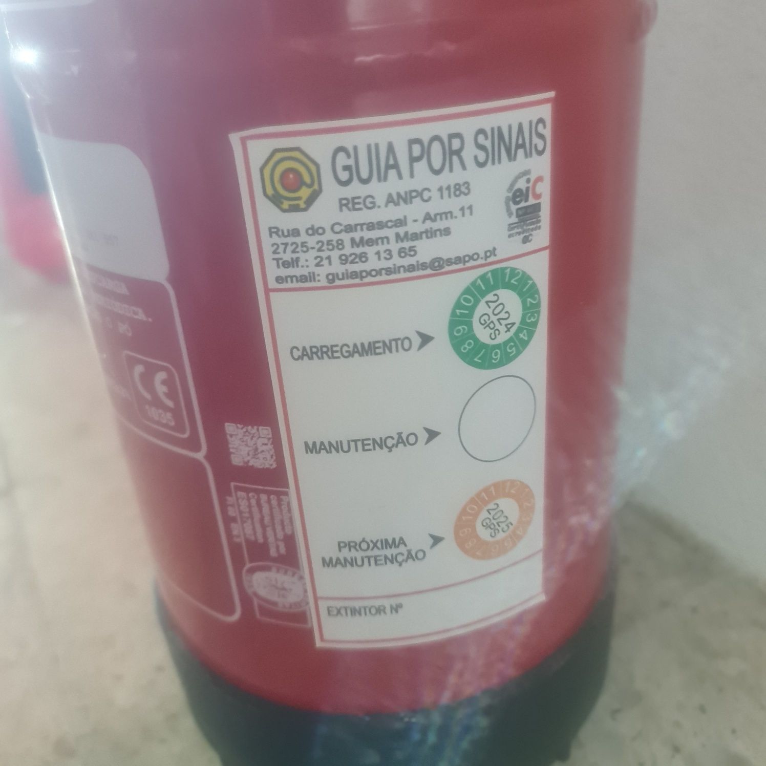 Extintor de Po 6kg