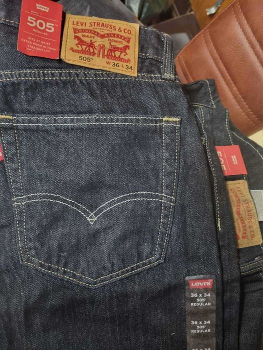 Новые джинсы Levi's 505. Оригинал 100%. Мексика Импорт из США, Размеры