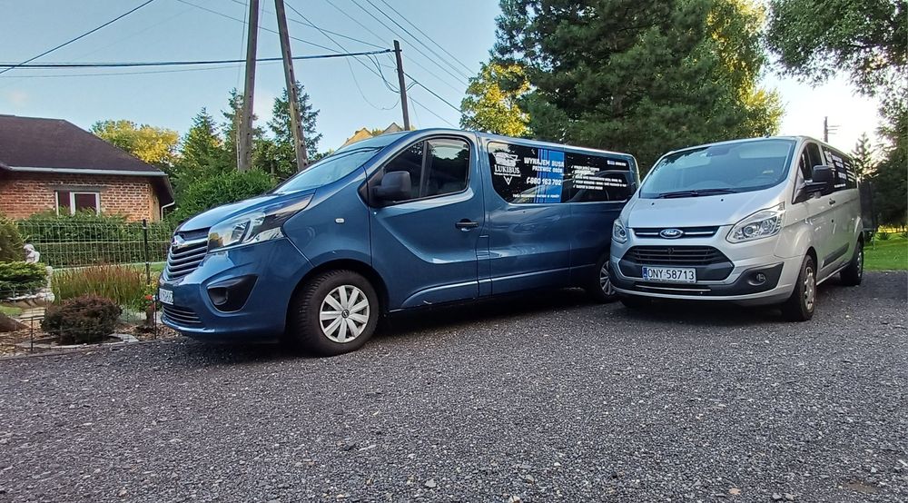 Przewóz Osób/ Wynajem Busa 9-osobowego/ Transport/ Dowóz na lotniska