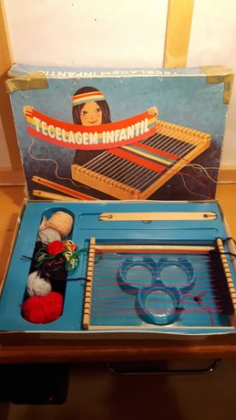 Jogo vintage Tecelagem Infantil (anos 80/90)