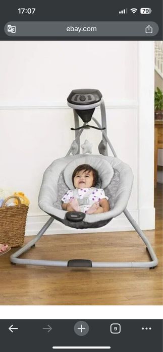 Люлька-шезлонг Graco Graco's Simple Sway