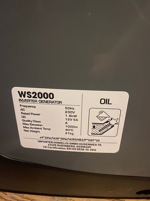 Продам генератор WALTER STAHL