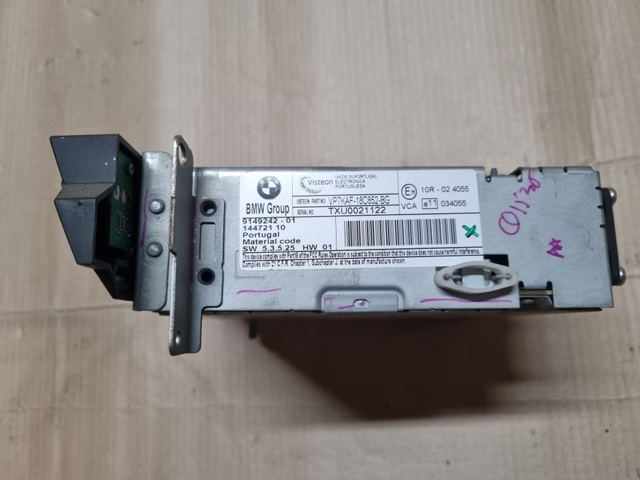 BMW e60 e61 radio czytnik CD lift lci mask