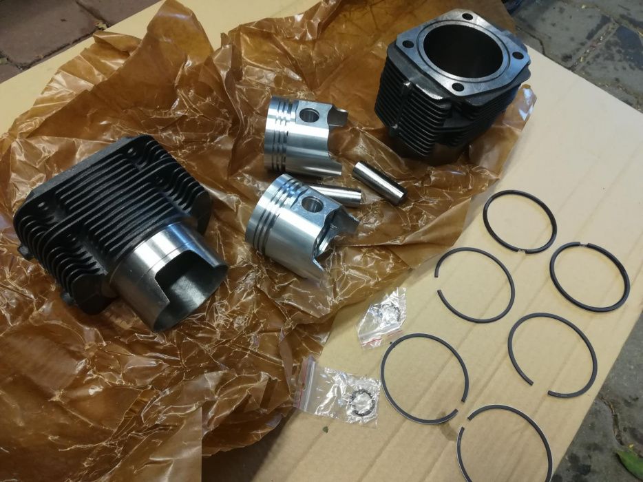 Fiat 126p zestaw naprawczy silnika 650 po profesjonalnym szlifie