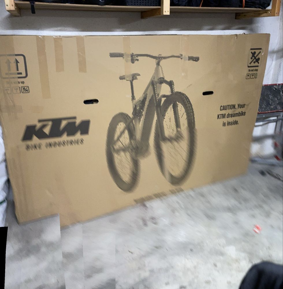 Bicicleta k t m nova