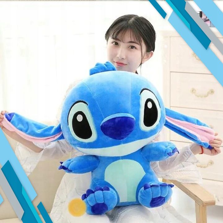 Maskotka Duży Pluszak Stich 55 Cm Xxl Lilo I Stich Niebieski