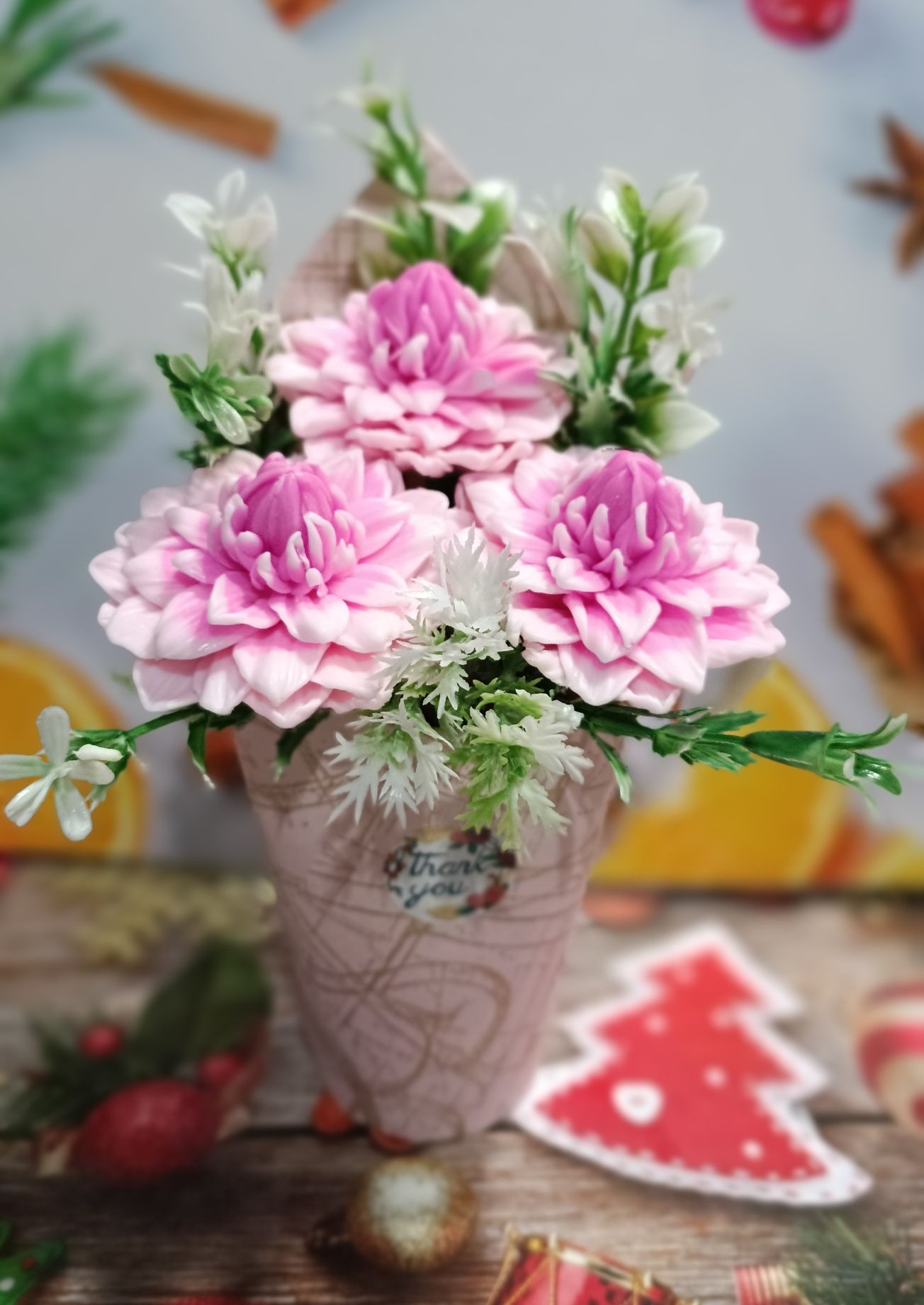 Мыло ручной работы.