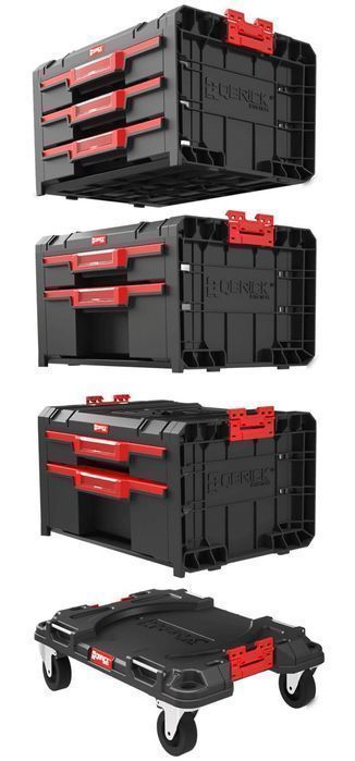 Zestaw Qbrick System Pro Drawer Workshop Set 1, Szuflady