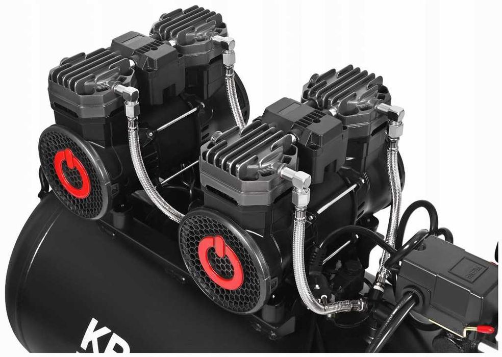 Kompresor Bezolejowy 100L 2x 2200W Sprężarka  New Model*