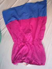 NOWA sukienka plażowa na kostium modne kolory roOwy blekit 40 42