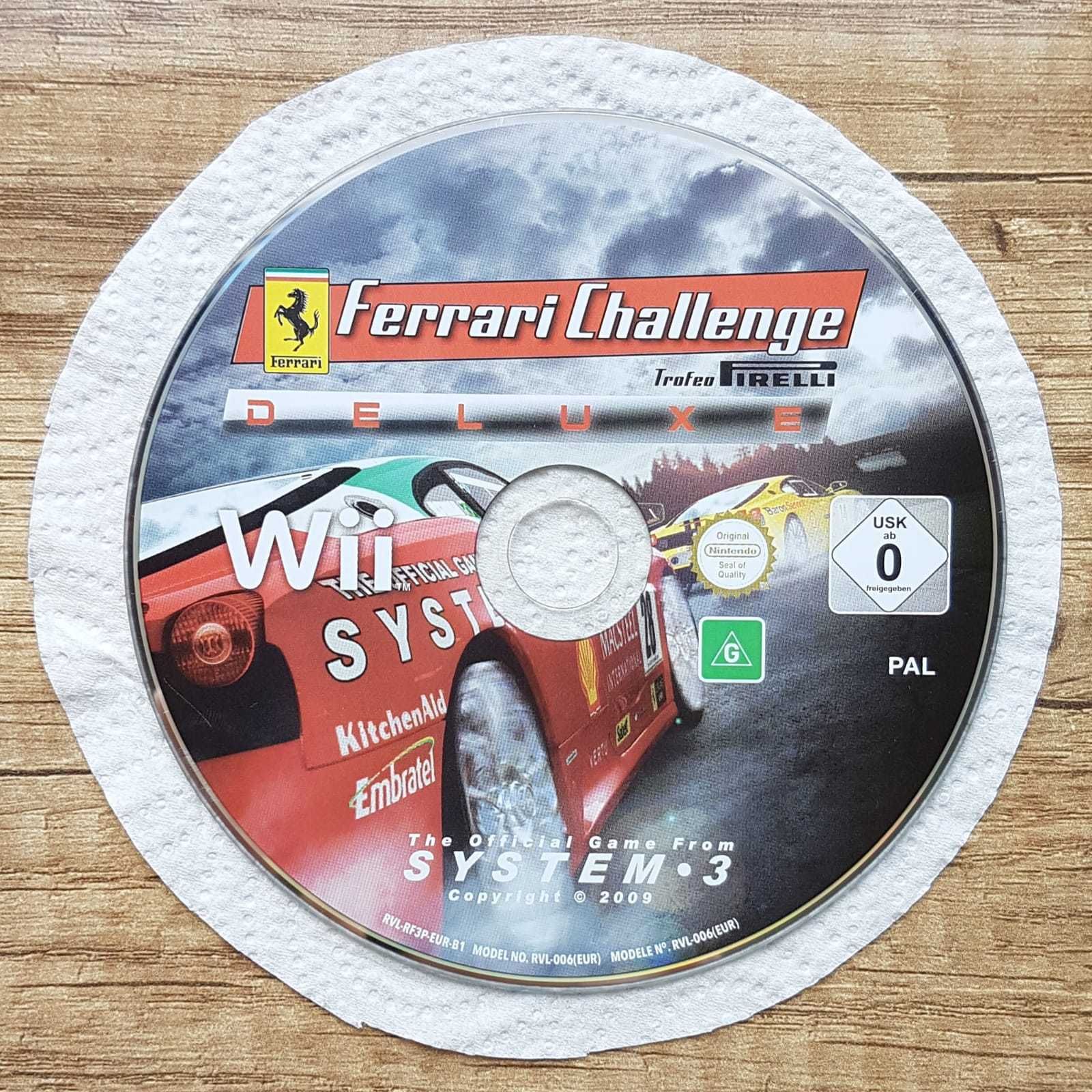 Ferrarri Challenge Deluxe gra prezent Nintendo Wii