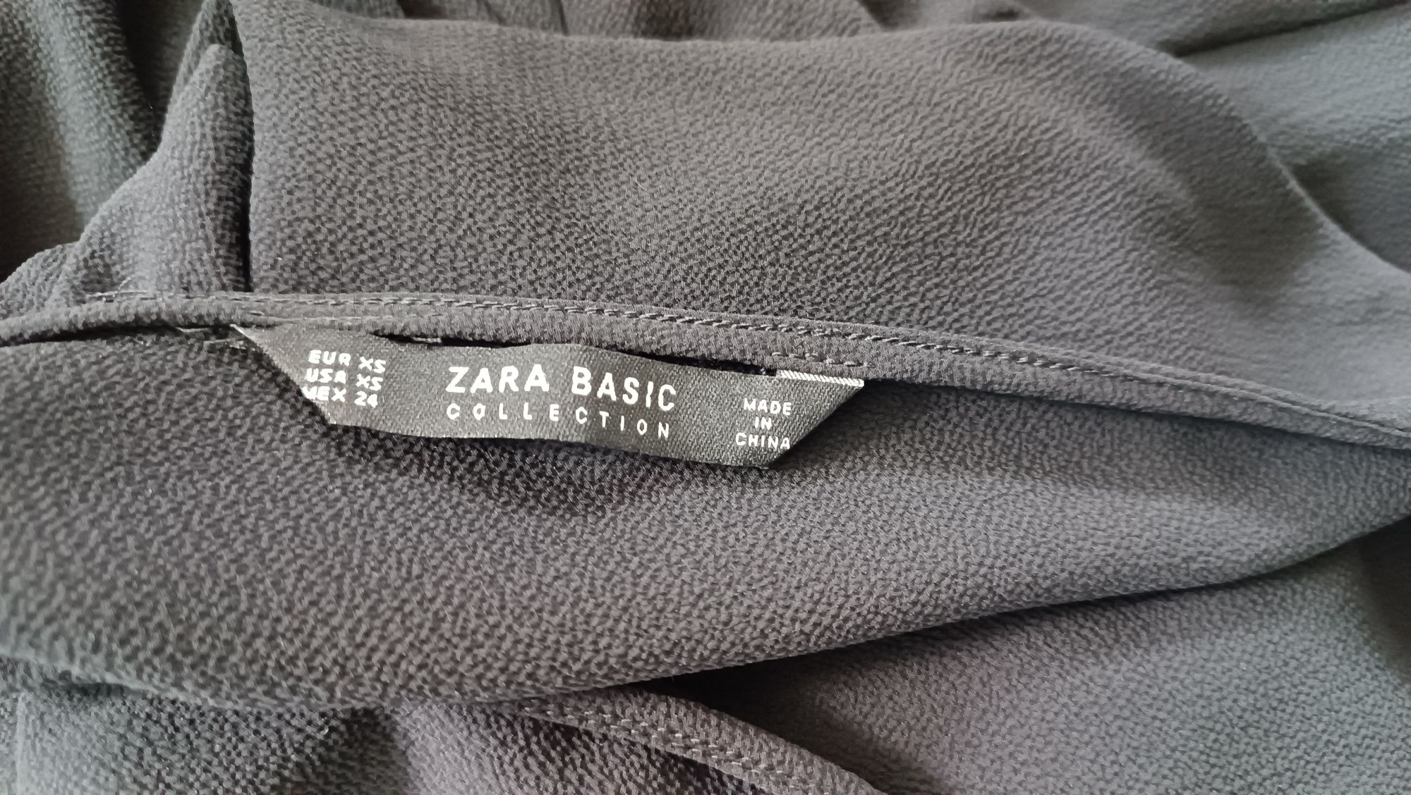 ZARA Kombinezon czarny 34 XS