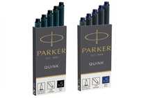 Картриджи Parker Quink 11 410BK черные / синие