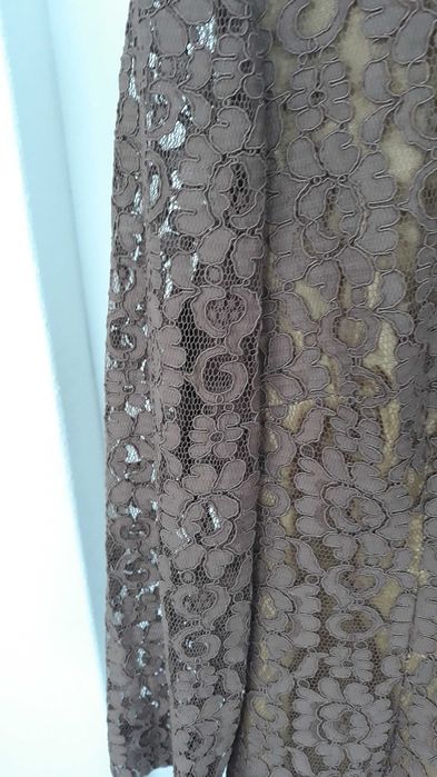 Vestido de renda muito antiga