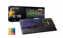 Evga Z15 Rgb Gaming Keyboard, Rgb Backlit LED, Hot