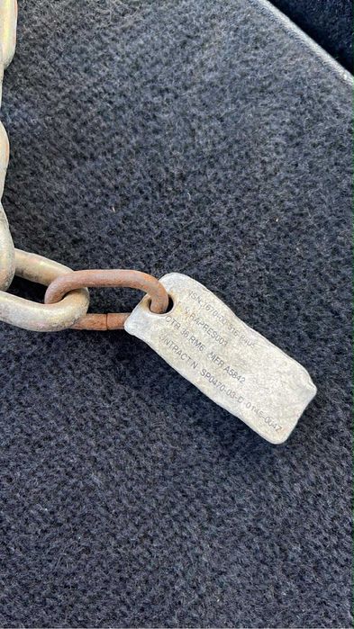 Wojskowy łańcuch transportowy z hakami – do 10t, oryginał NATO