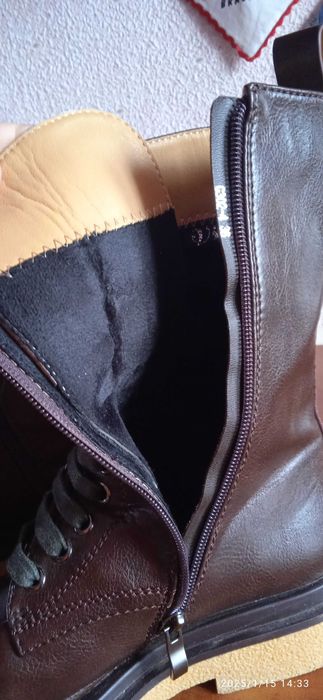 Напівчоботи, якісний шкірзамінник