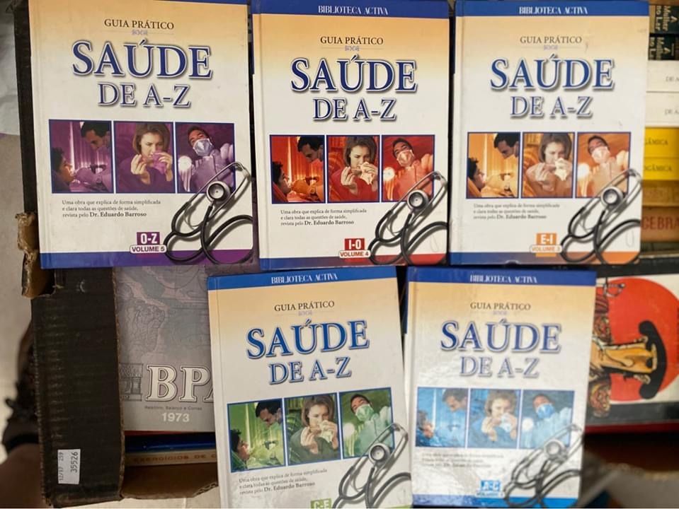 Lote 1: Livros diversos - medicina - saude - em ingles e portugues