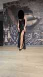 Sukienka PENELOPE- czarna, cekinowa firmy Dress On Now