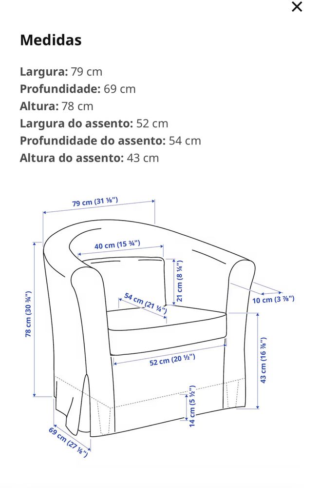 Poltrona Tullsta Ikea