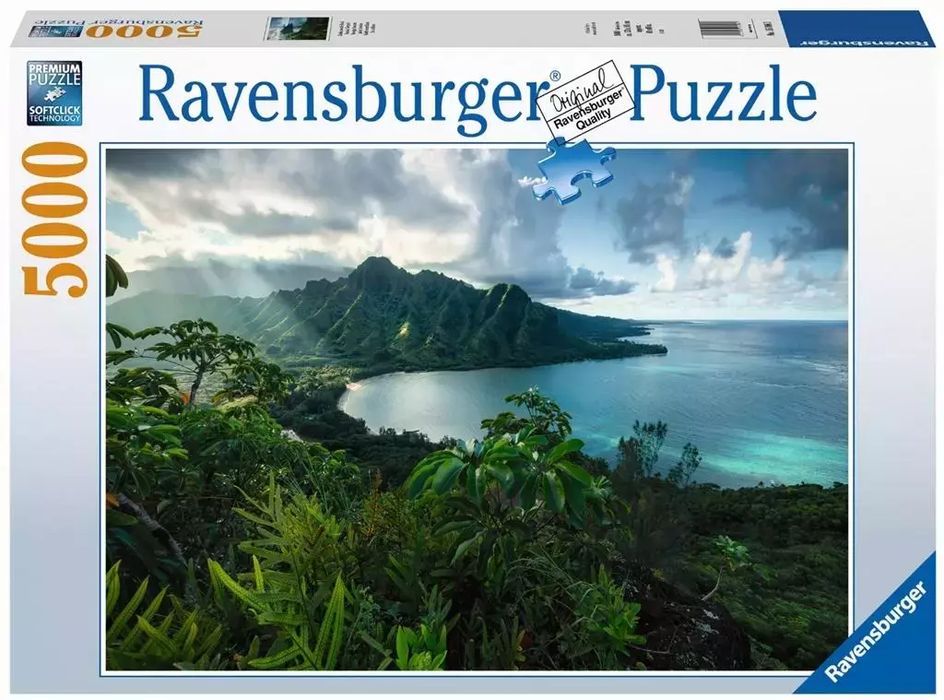 Puzzle 5000 Hawajski punkt widokowy. Ravensburger