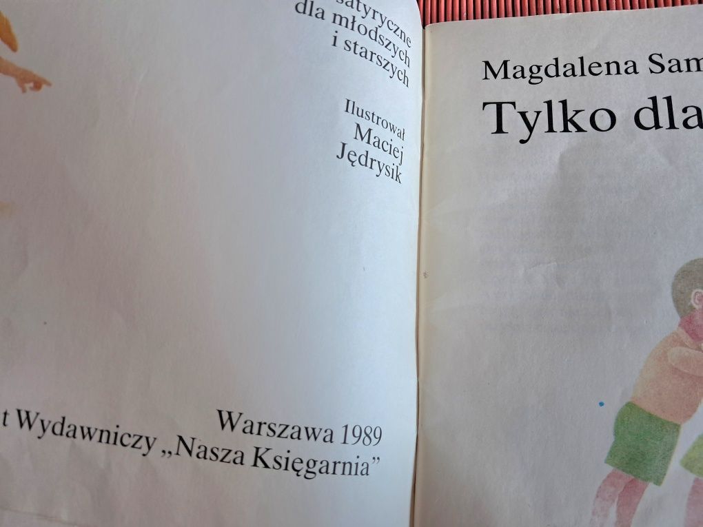 Magdalena Samozwaniec "Tylko dla dzieci" 1989