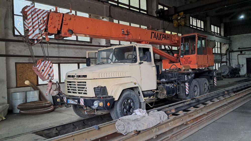 Послуги автокрана 22т