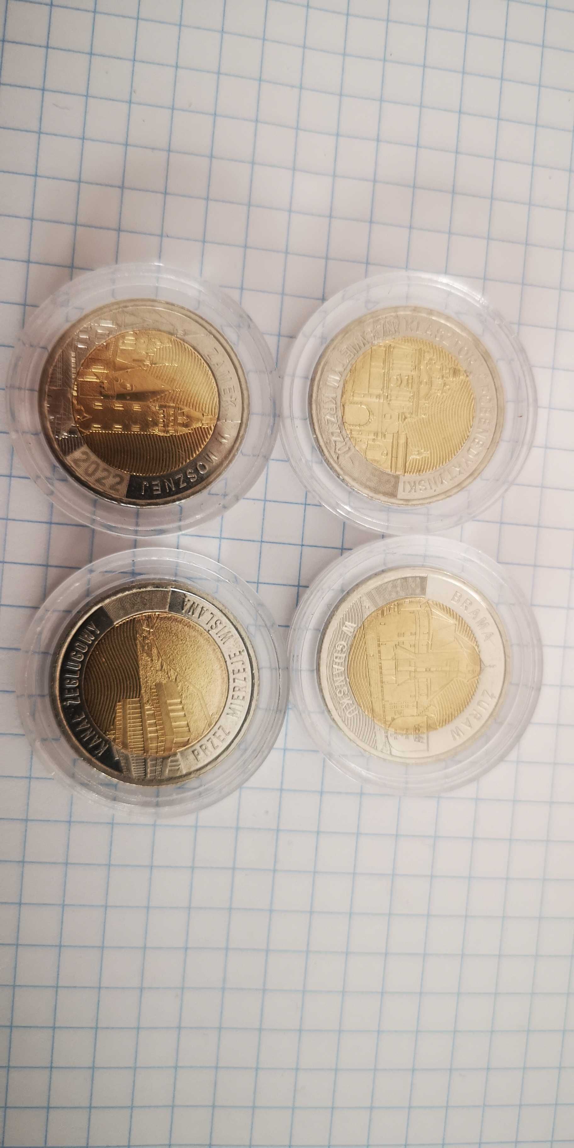 Monety kolekcjonerskie Odkryj Polskę 2021 - 2023