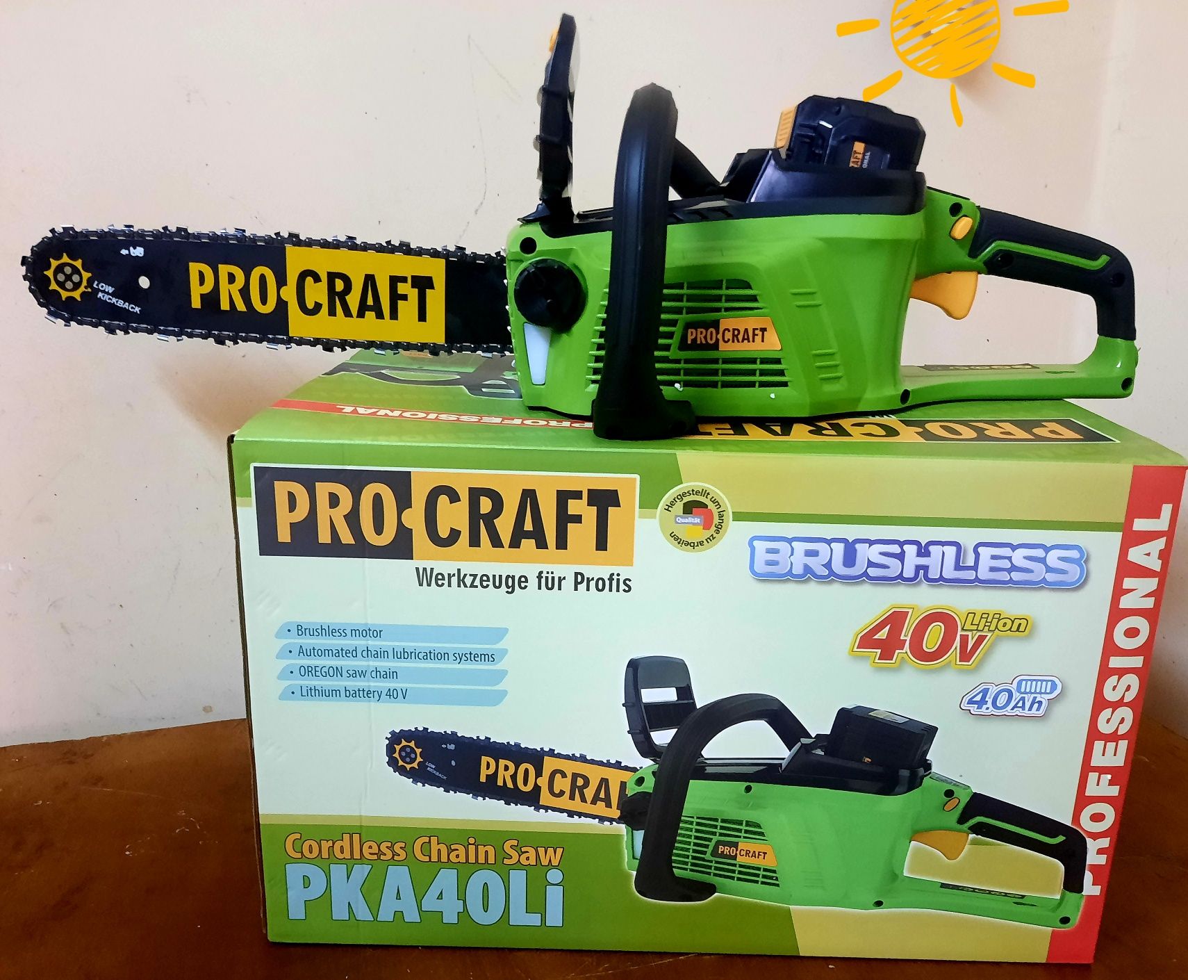 Акумуляторна пилв PROCRAFT PKA-40Li