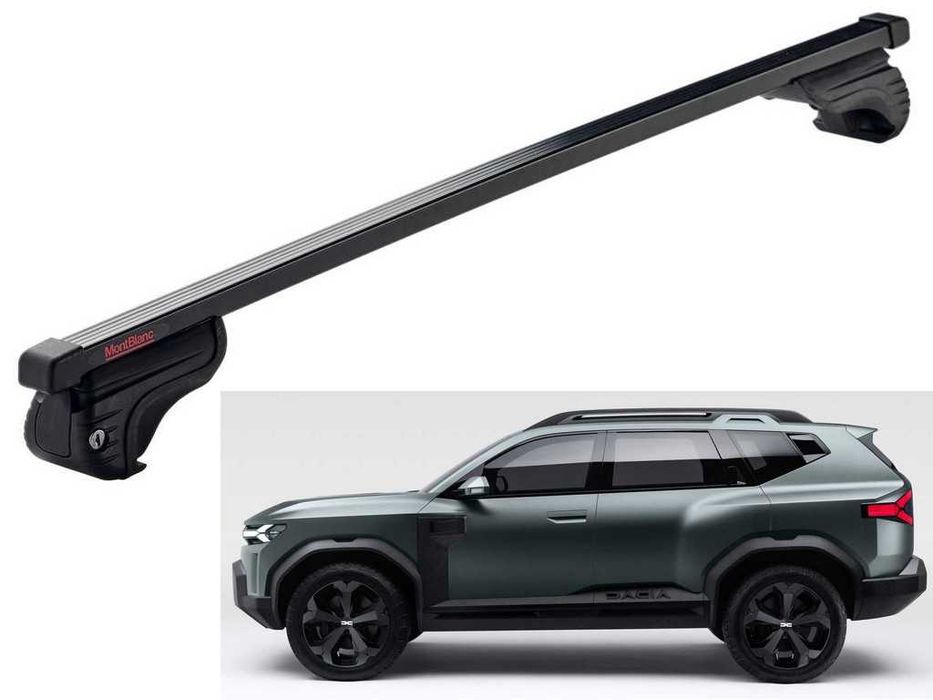 Bagażnik Dachowy Dacia BIGSTER SUV bazowy belki poprzeczki Relingi