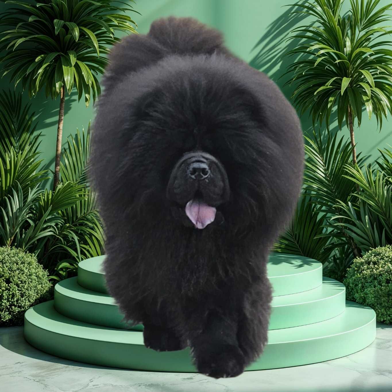 ***Chow Chow piękny masywny miś ***