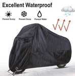 cobertura de moto - capa waterproof 230x95x125