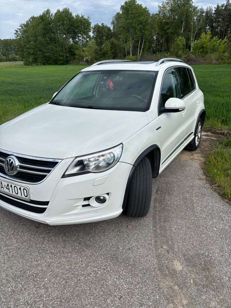 Tiguan 2.0 tdi  cr r line 4x4  zamienie