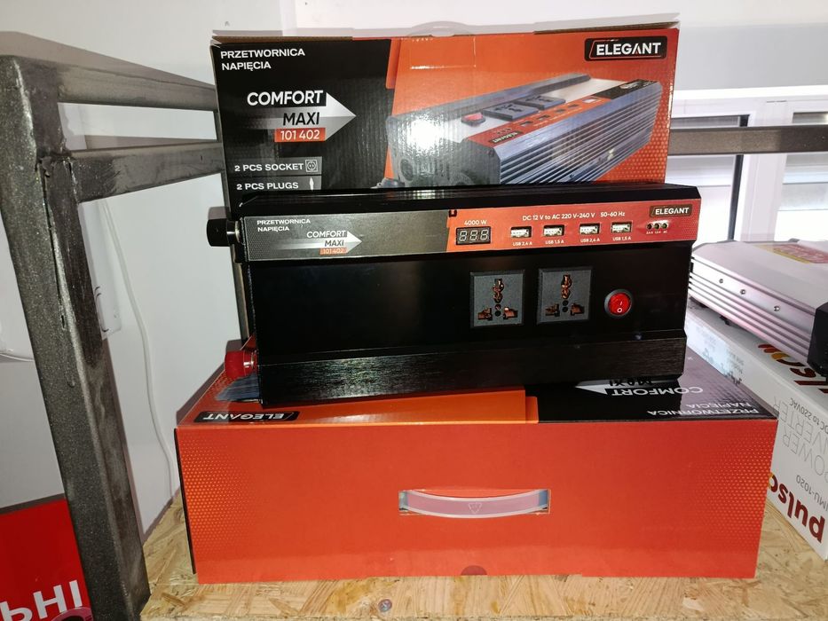 Перетворювач напруги, інвертор 4000w elegant