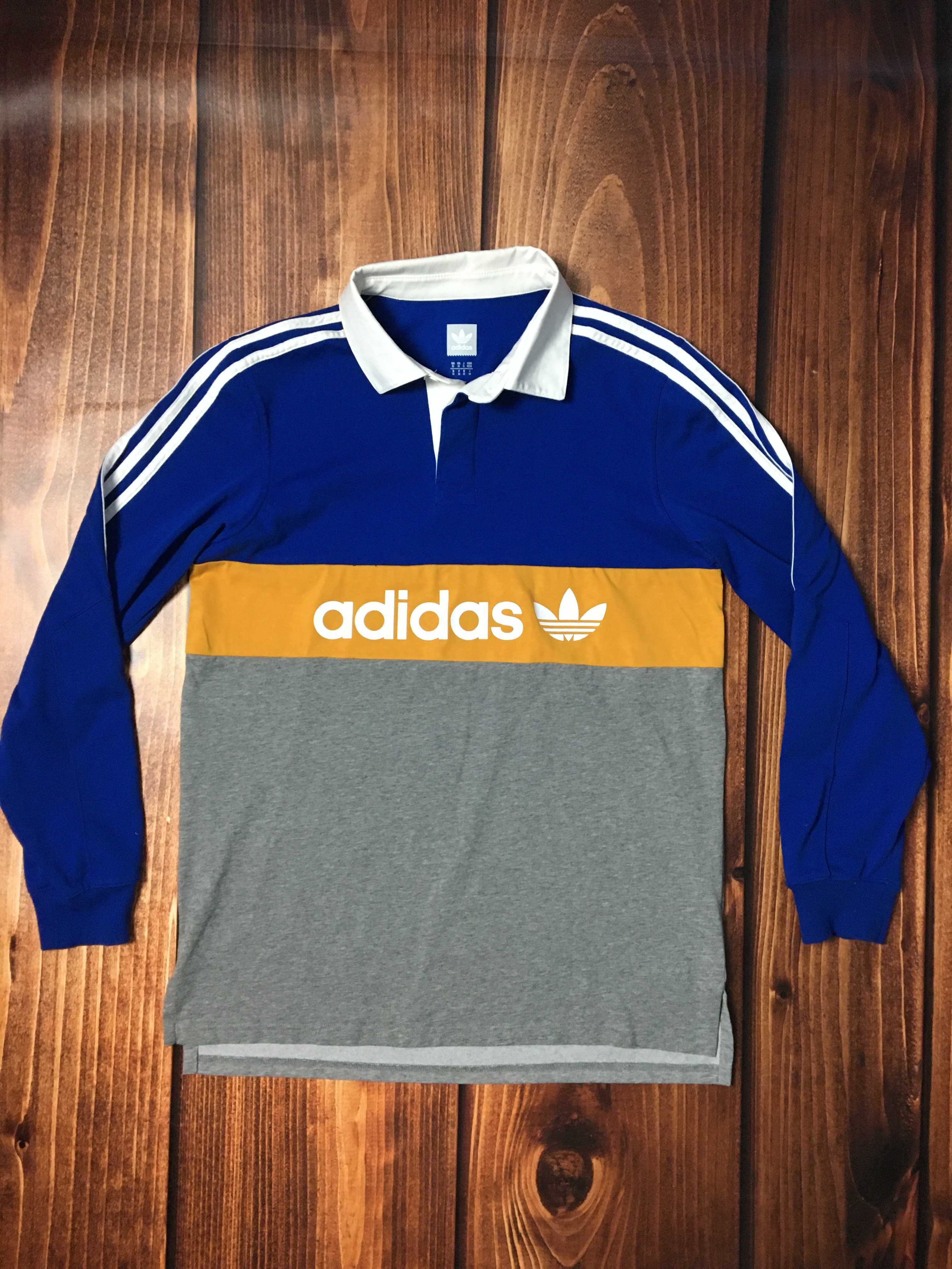 ADIDAS r.M oryginalna bluza polo stan BDB męska