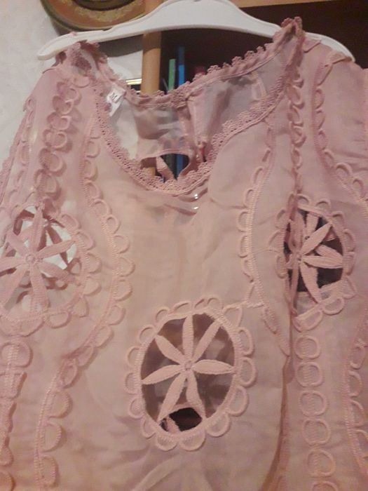 Туніка на купальник рожева Xs