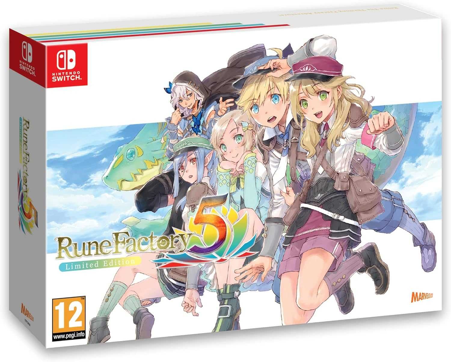 Rune Factory 5 Edycja Kolekcjonerska Switch nowa folia.