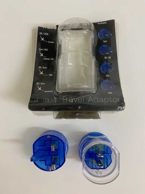 Adaptador Tomada 4 em 1 como novo