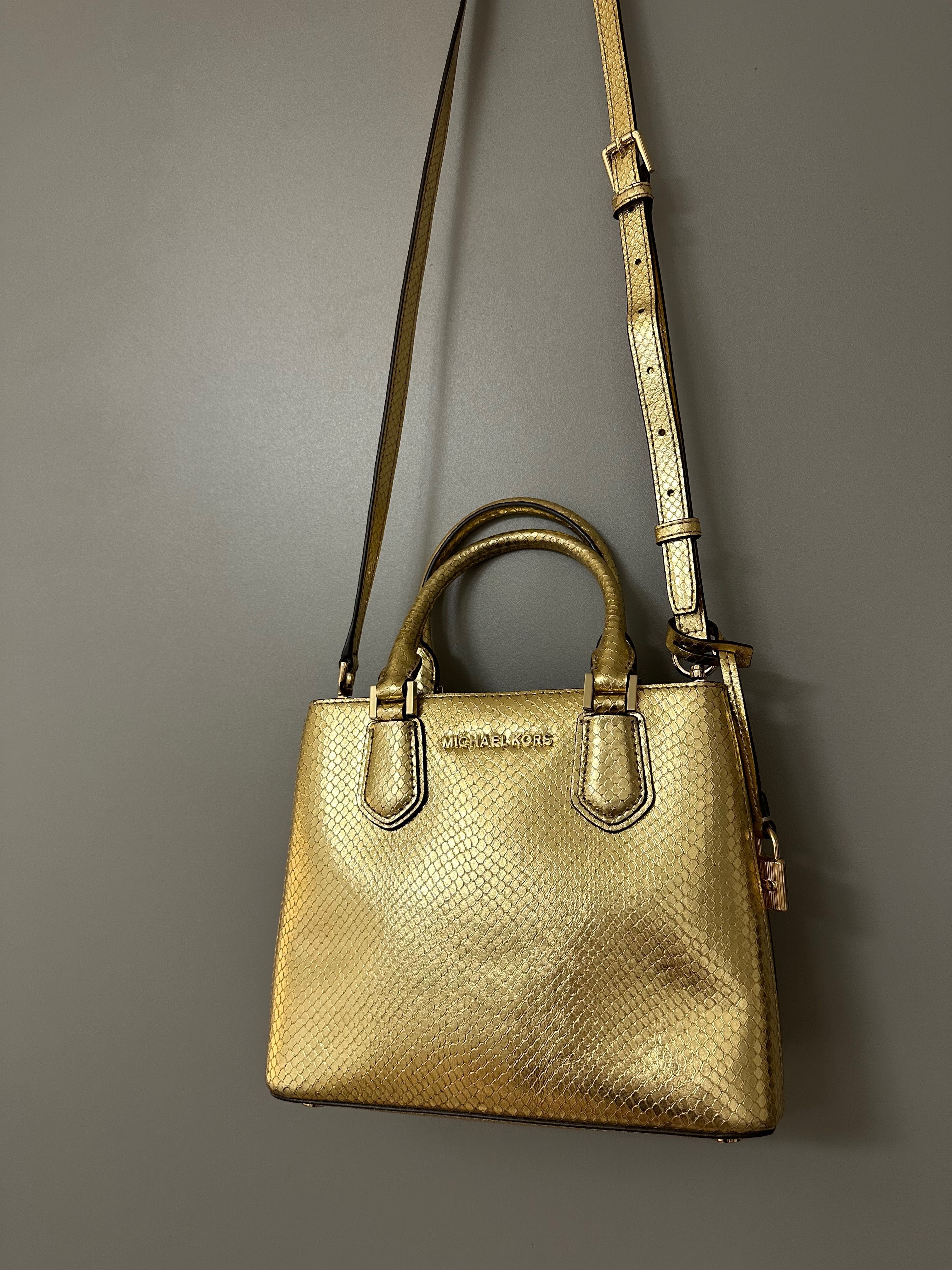 Złota torebka Michael kors oryginalna