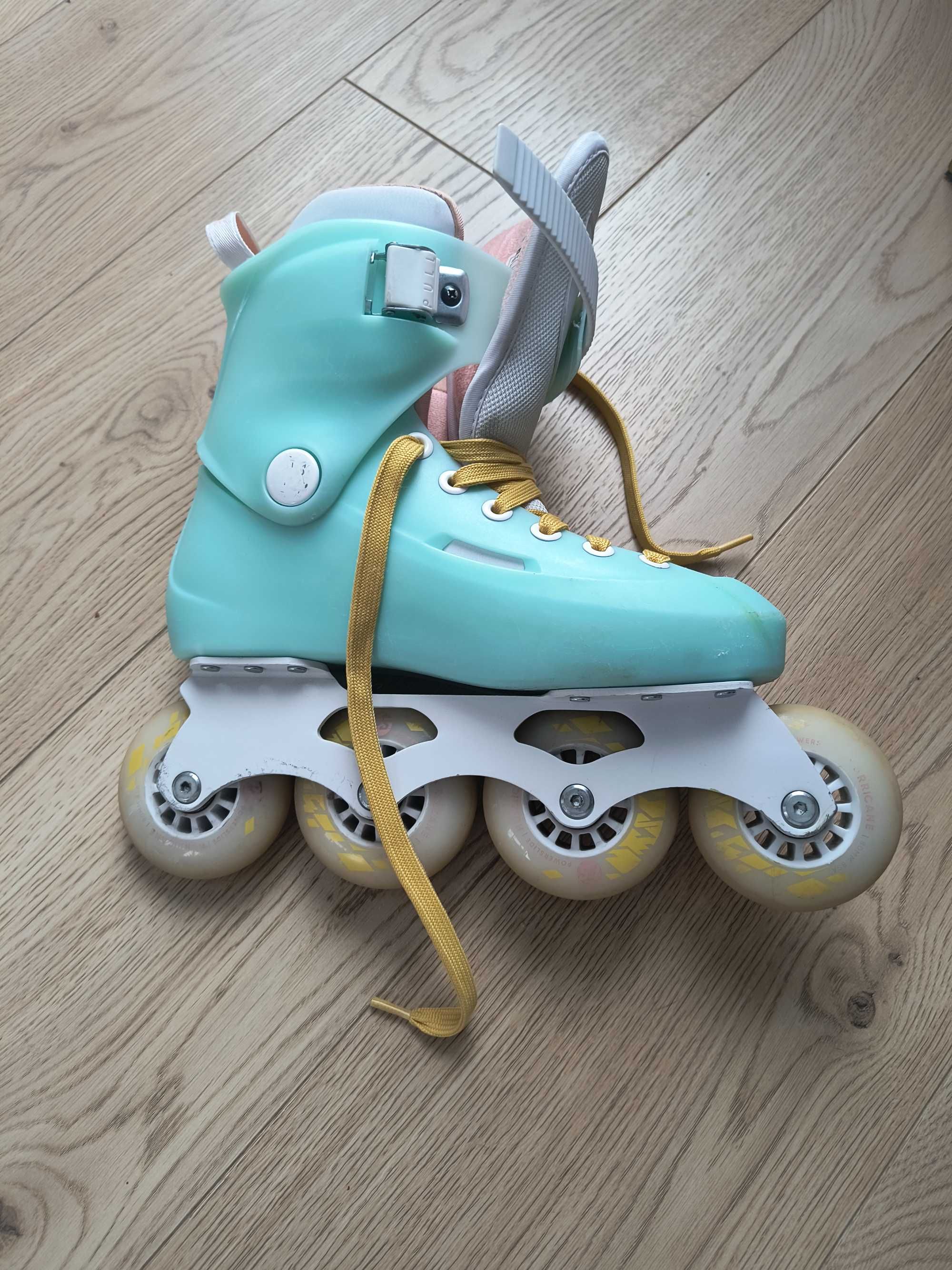 Sprzedam rolki Powerslide Zoom Baby 80 niebieskie
