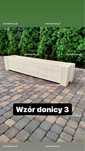Donica doniczka drewniana zielnik kwietnik