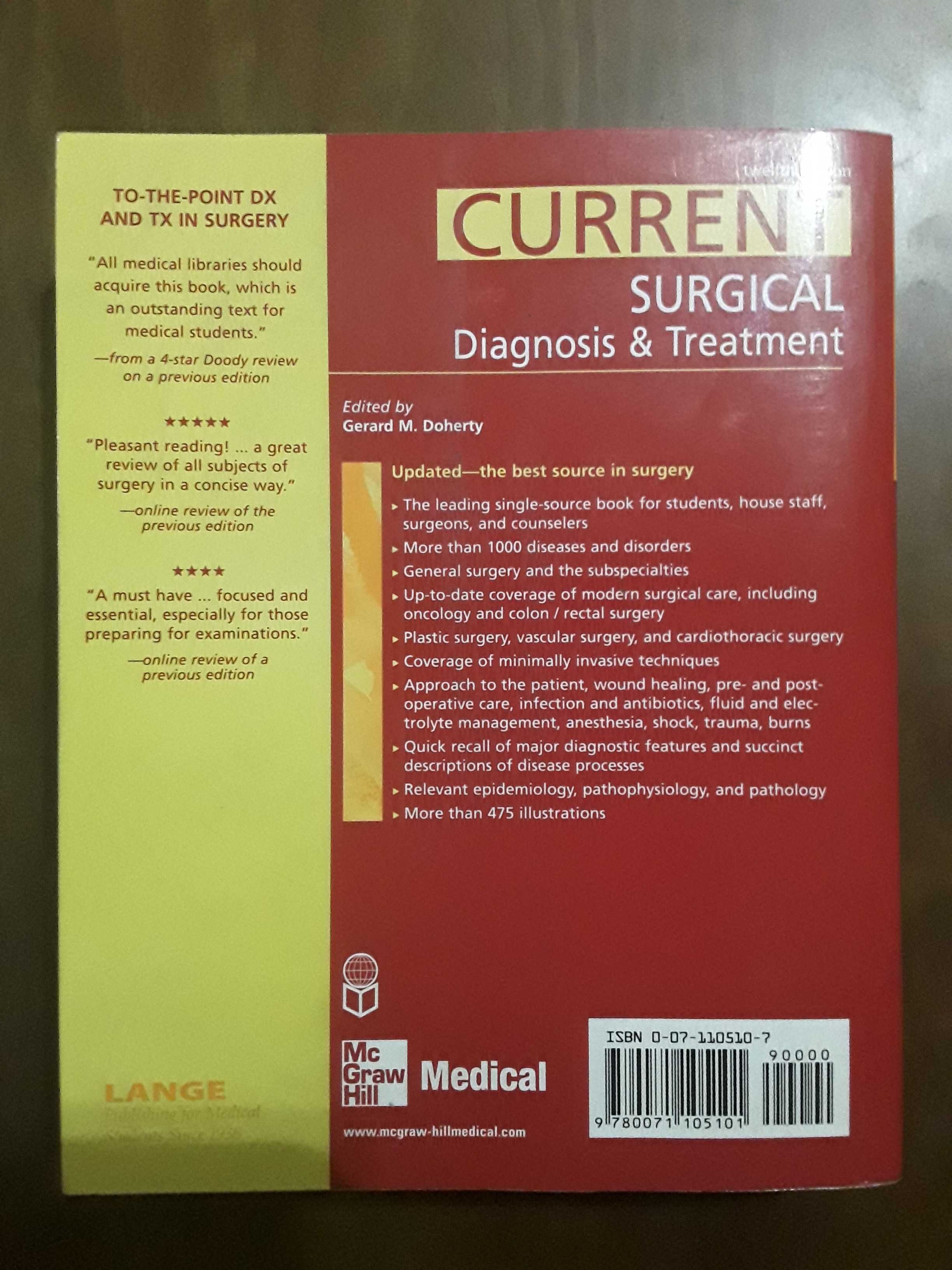 Current Surgical Diagnosis and Treatment 12th edition Lange - Doherty