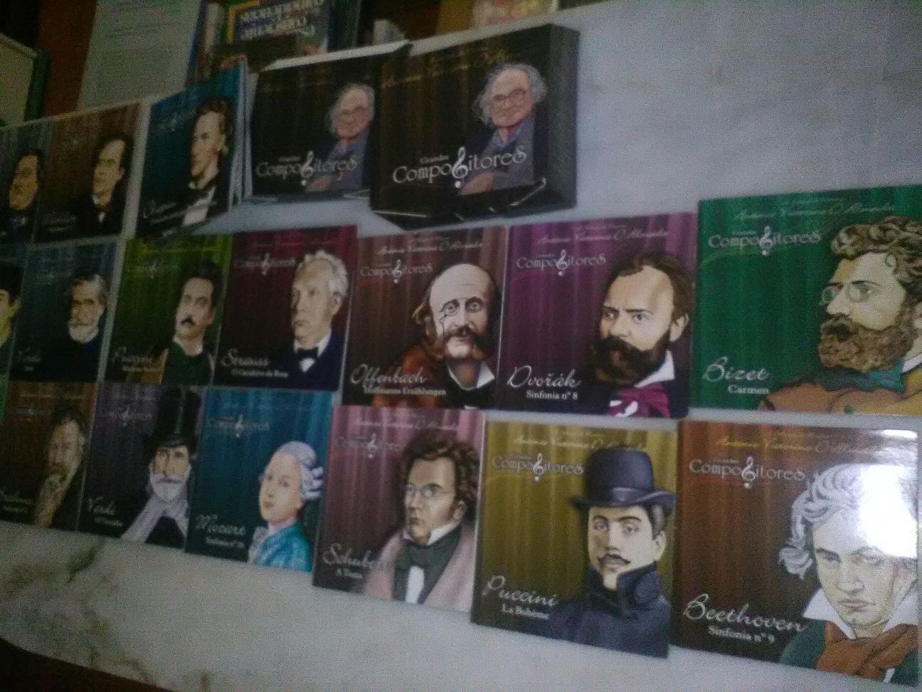 Colecção Cd's Grandes Compositores