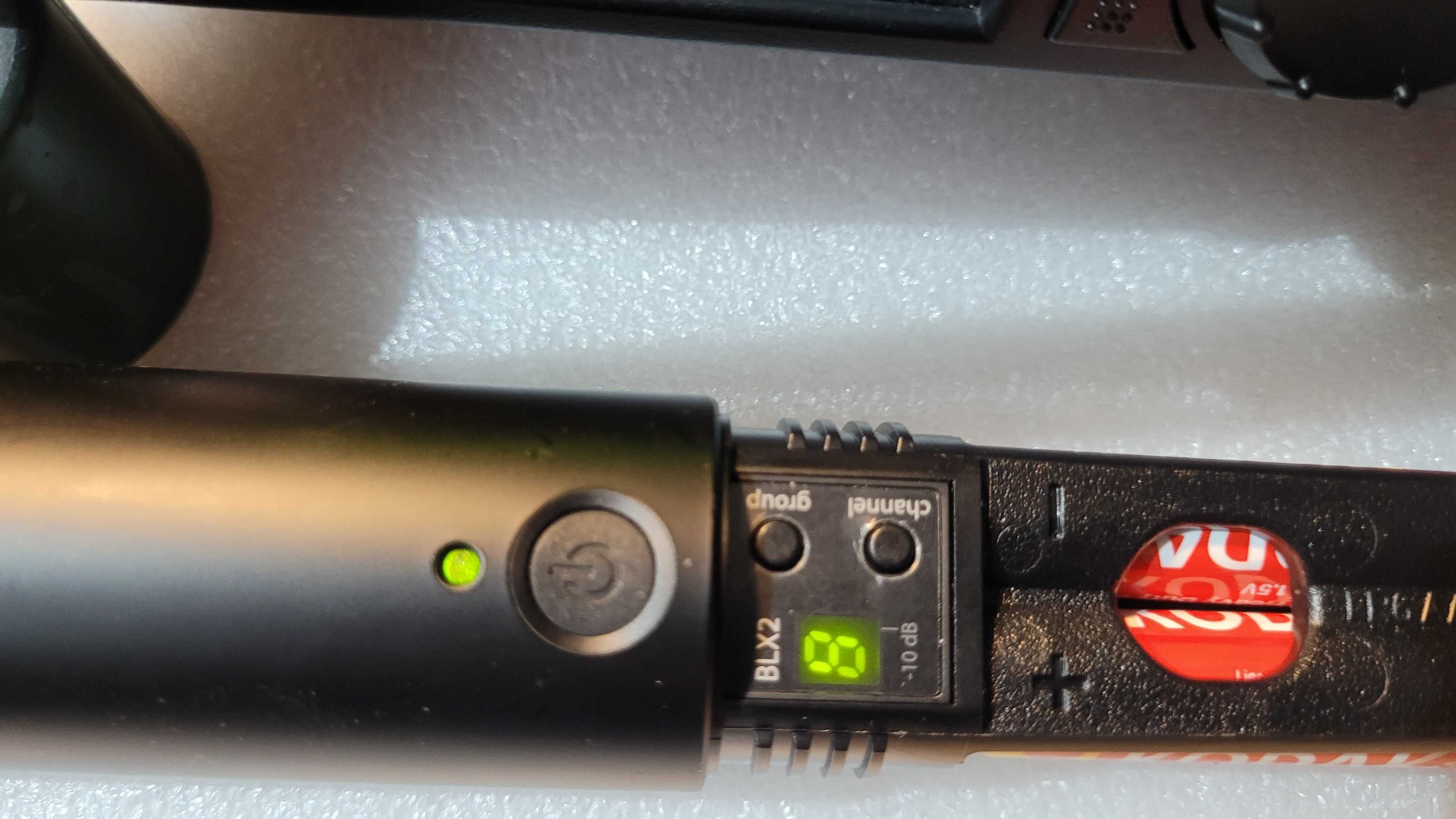 Shure ULXP4 + BLX2 zestaw bezprzewodowy stan bdb