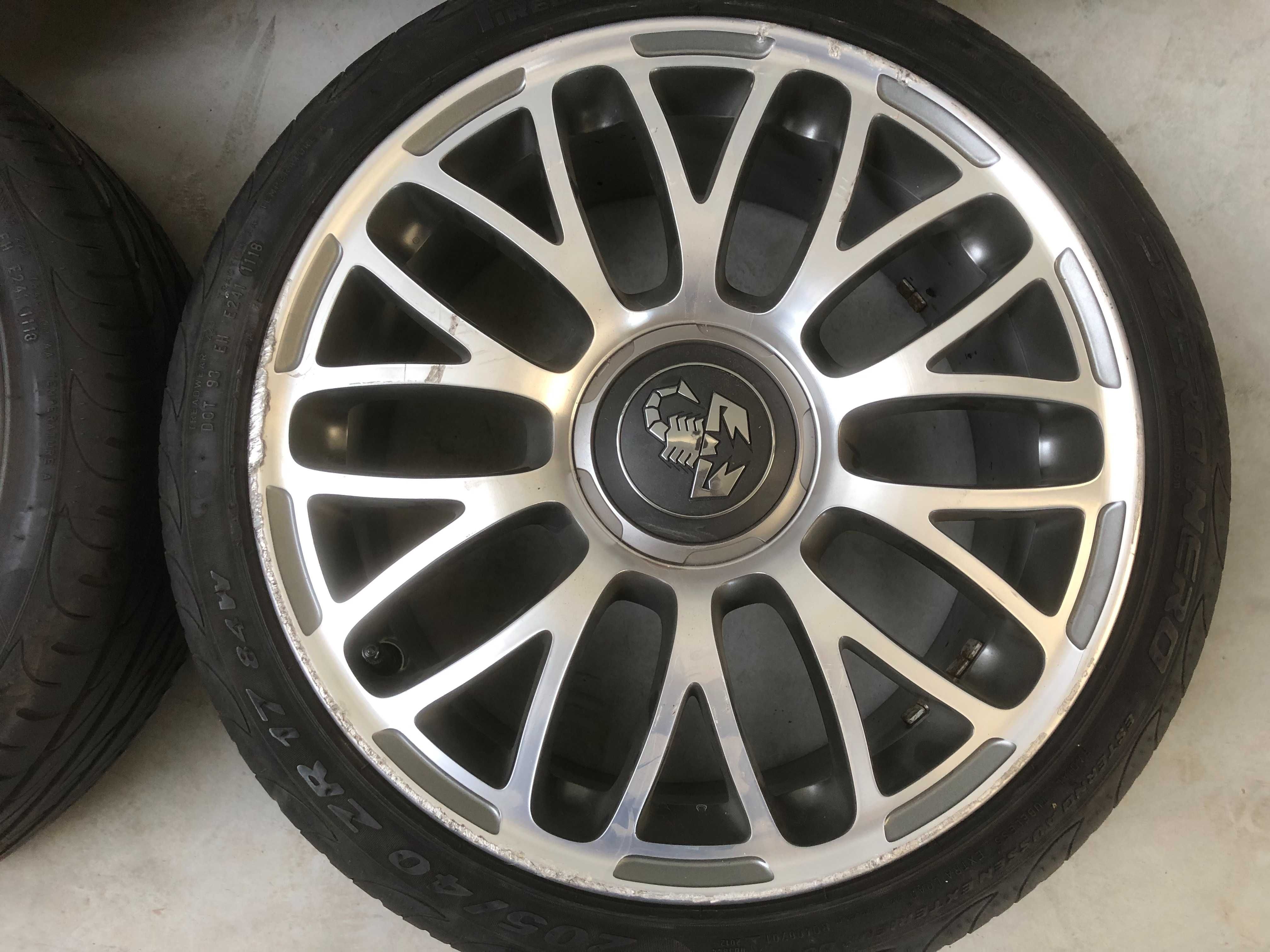Koła felgi Fiat 500 Abarth 7J ET38 17''