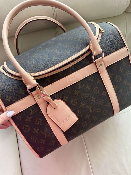 Сумка переноска для собак Луи Вьютон Louis Vuitton