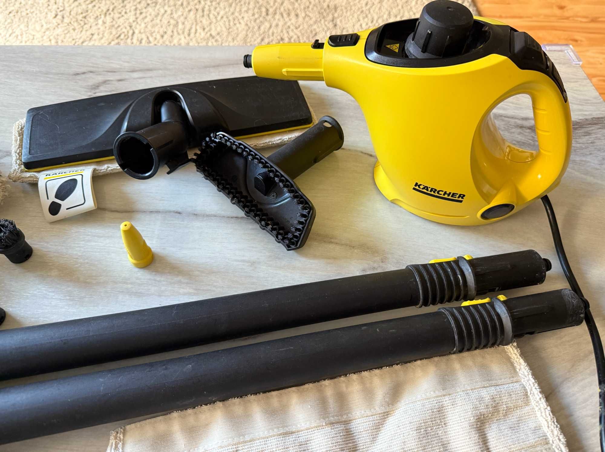 Myjka parowa Kärcher SC1 EASYFIX Karcher 1200W Zestaw - Czytaj Opis