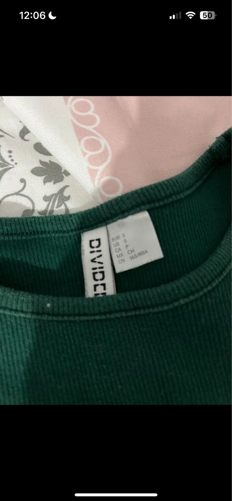 crop top zielony